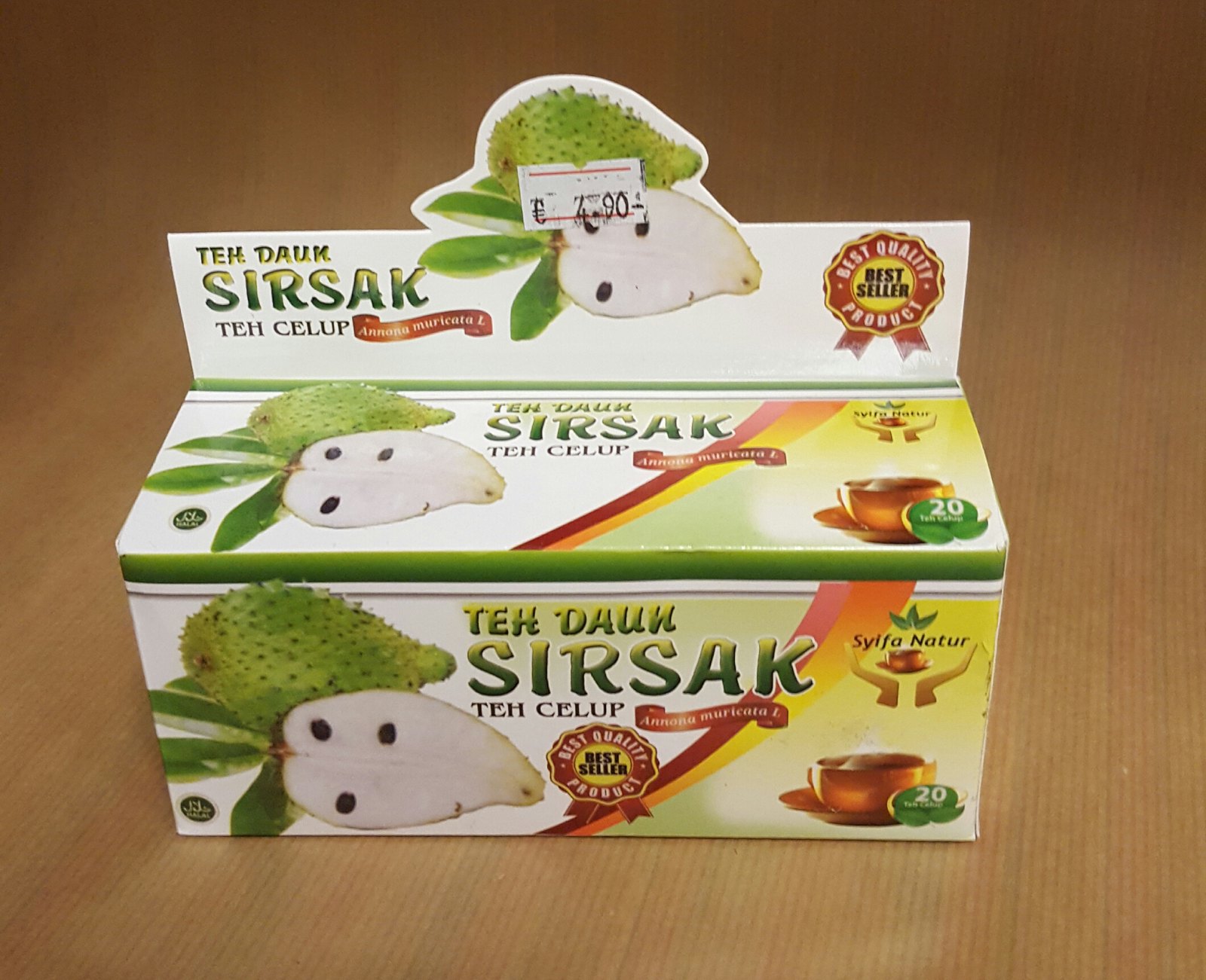 Zuurzak thee ( Darusyifa Teh Daun Sirzak)