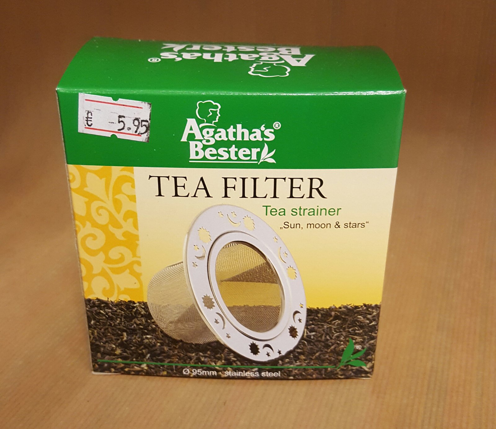Thee filter roestvrij staal