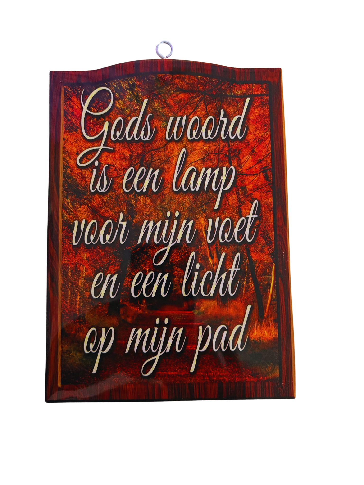 Souvenirs Bordje ( Gods woord)