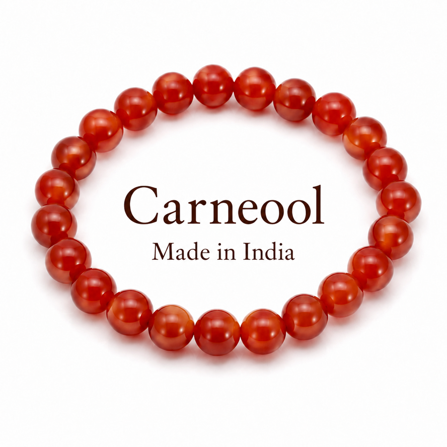 Rode Carneool Edelsteenarmband