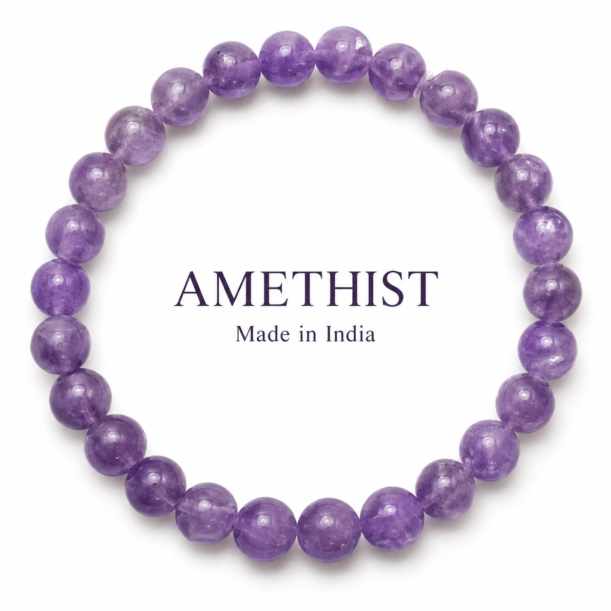 Amethist Edelsteenarmband