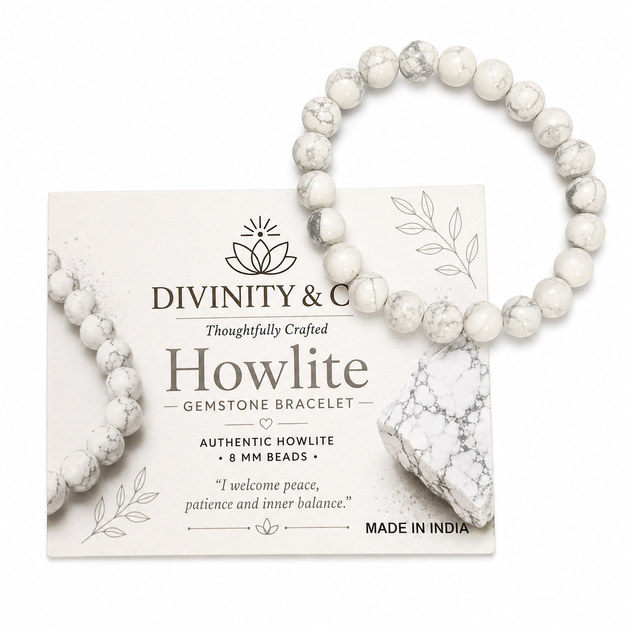 Howliet Edelsteenarmband, foto 2