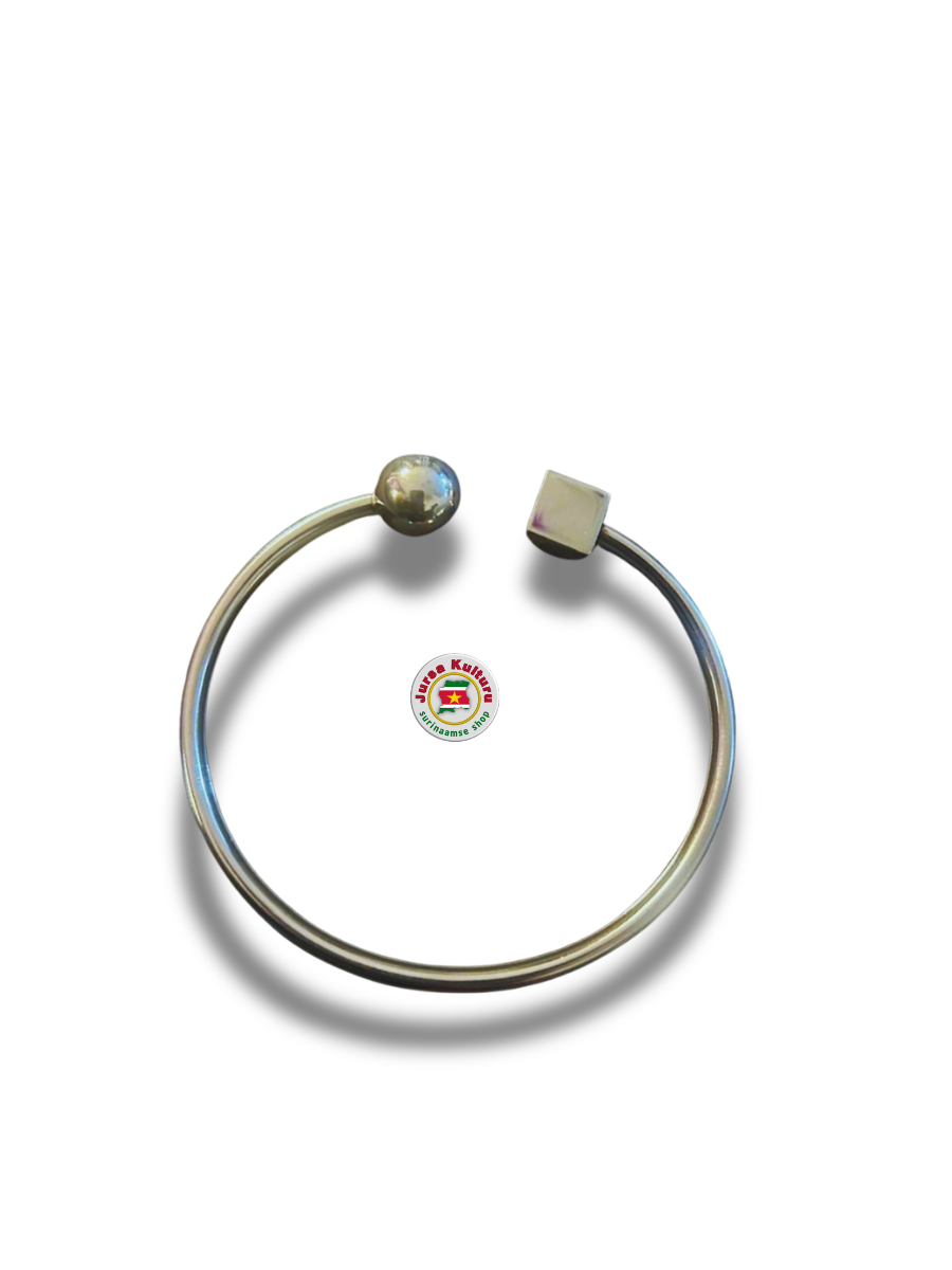 Armband-Zilveren Vergulde Manchet uniseks