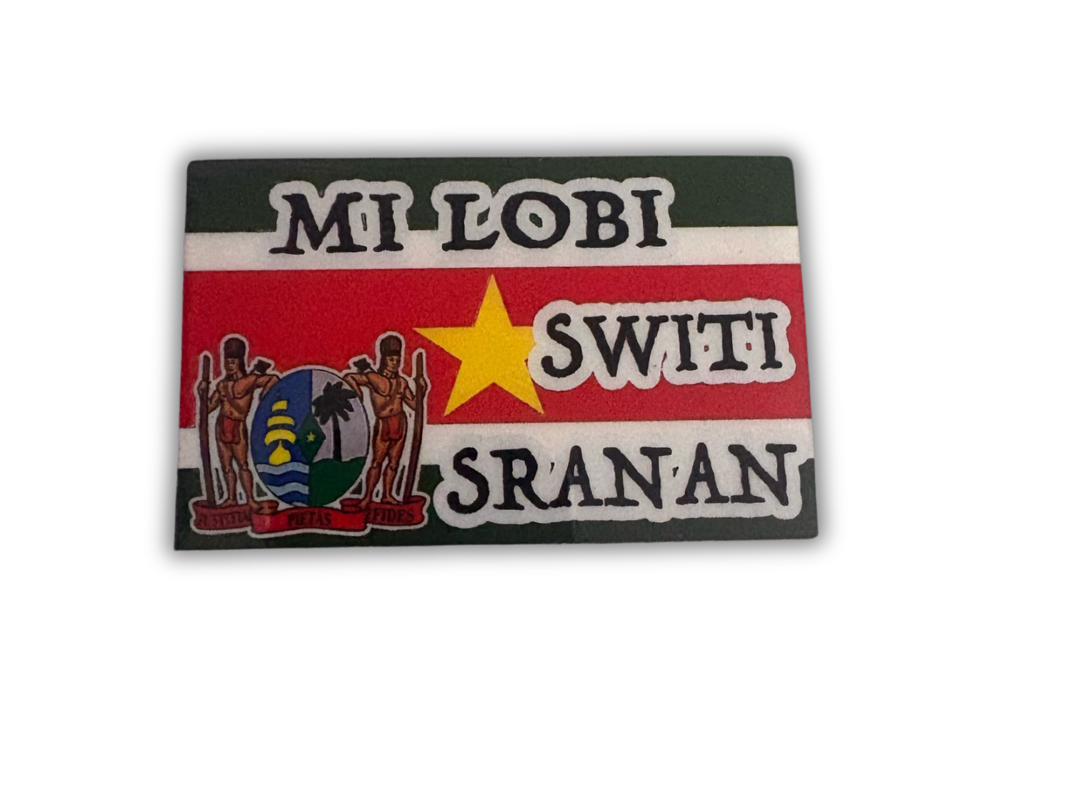 Souvenirs Koelkast Magneet ( SWITI SRANAN)