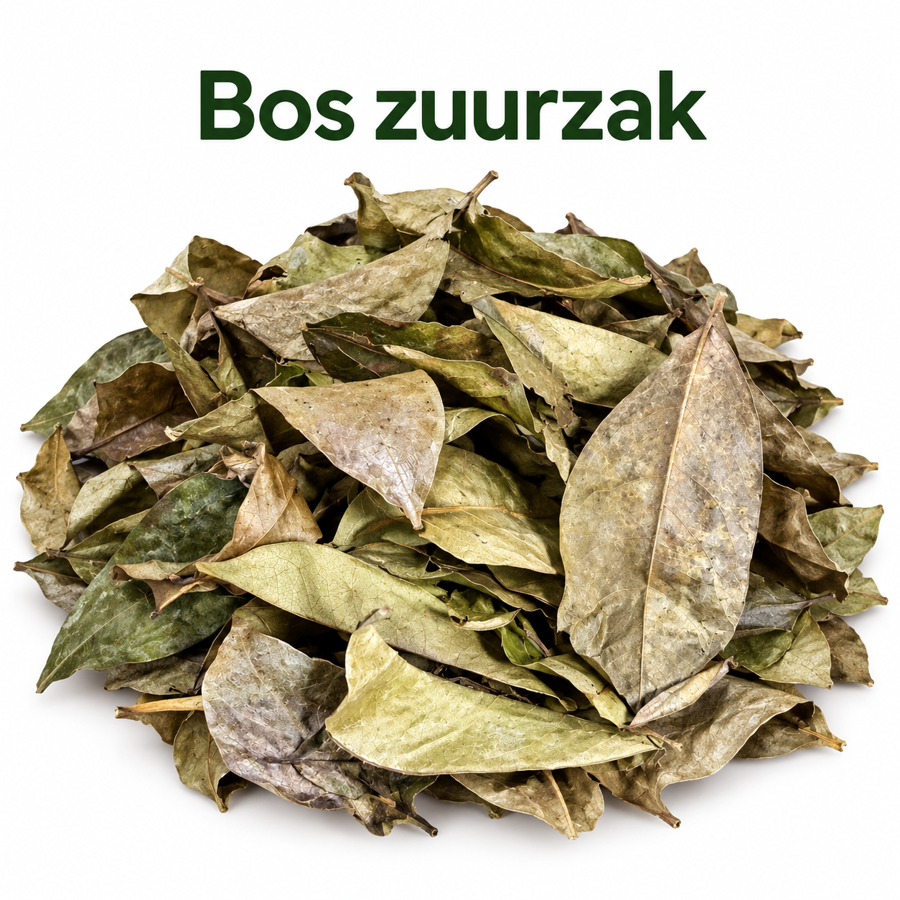 Bos zuurzak- bladeren