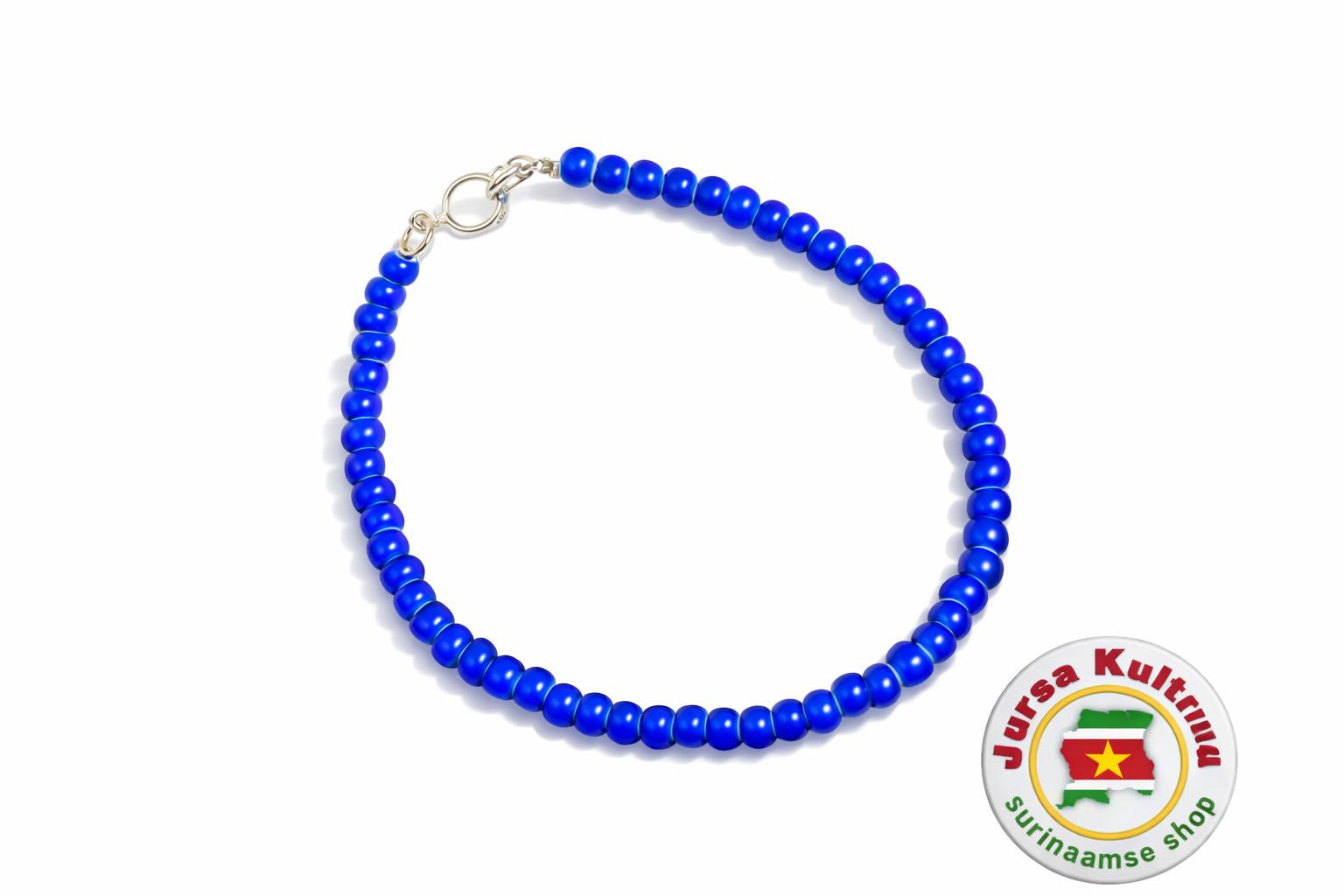 Armband Ingi Boka blauw-klein