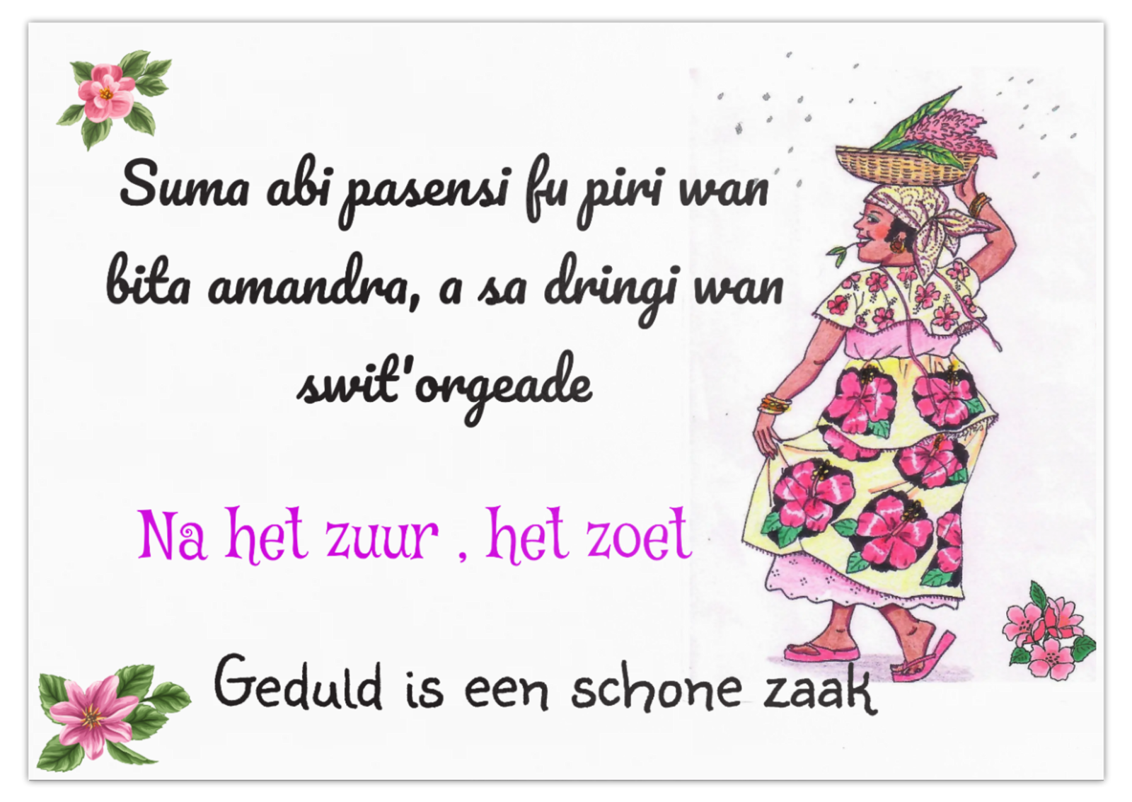 Pasensi *Spreuk *407