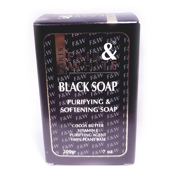 Fair & With black soap Purify & Softening Soap