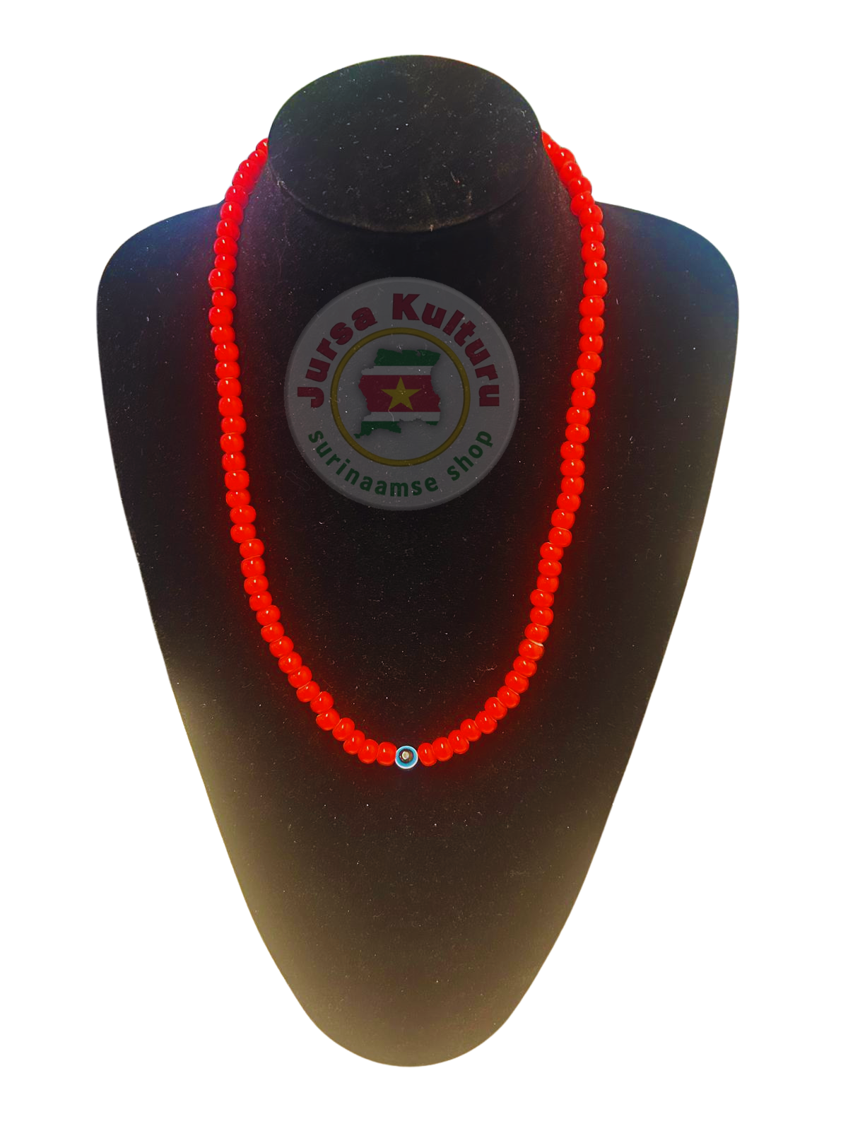 Ketting -Watra Ingi met bose oog