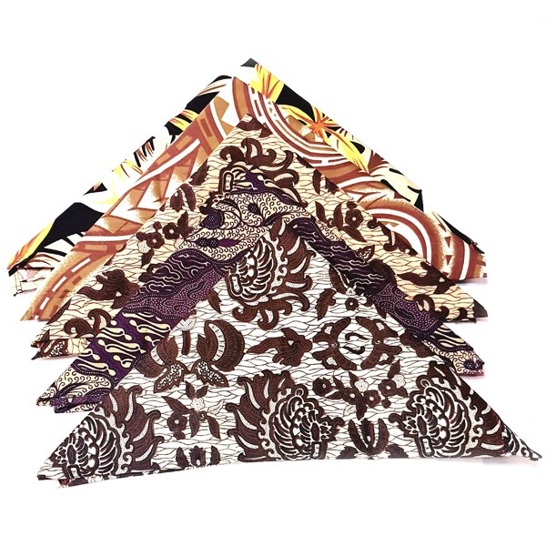 Javaanse Batik hoofddoeken