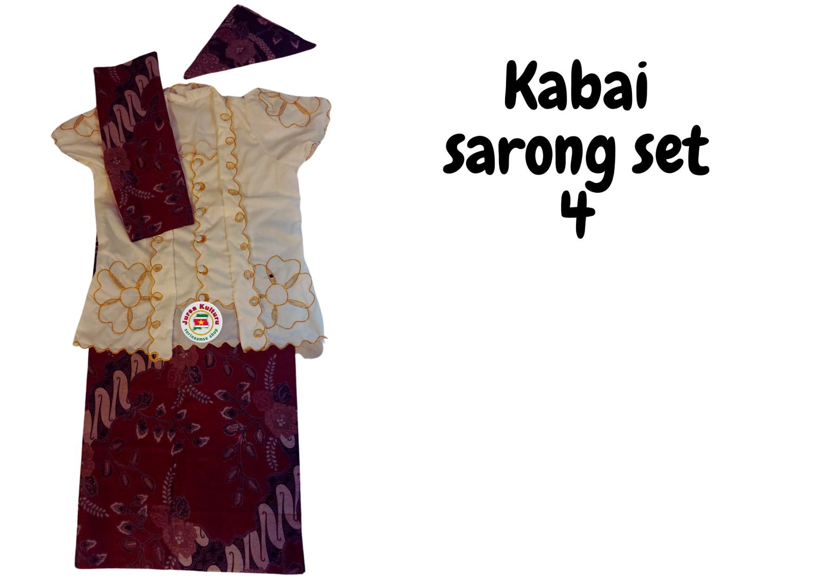 Kabaia & Sarong set 4
