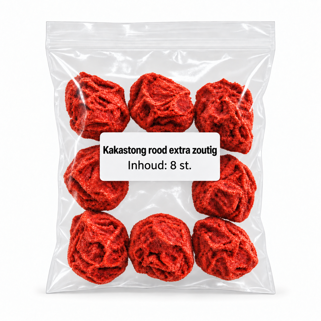Surinaamse Kakastong Rood extra zoutig
