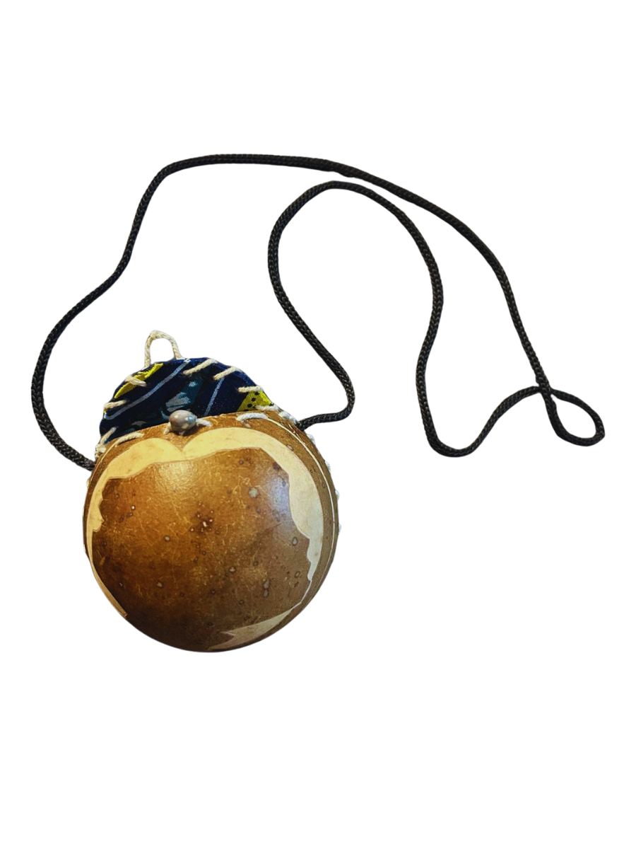 Kalebas-Ketting Marron met apinti drum, foto 3