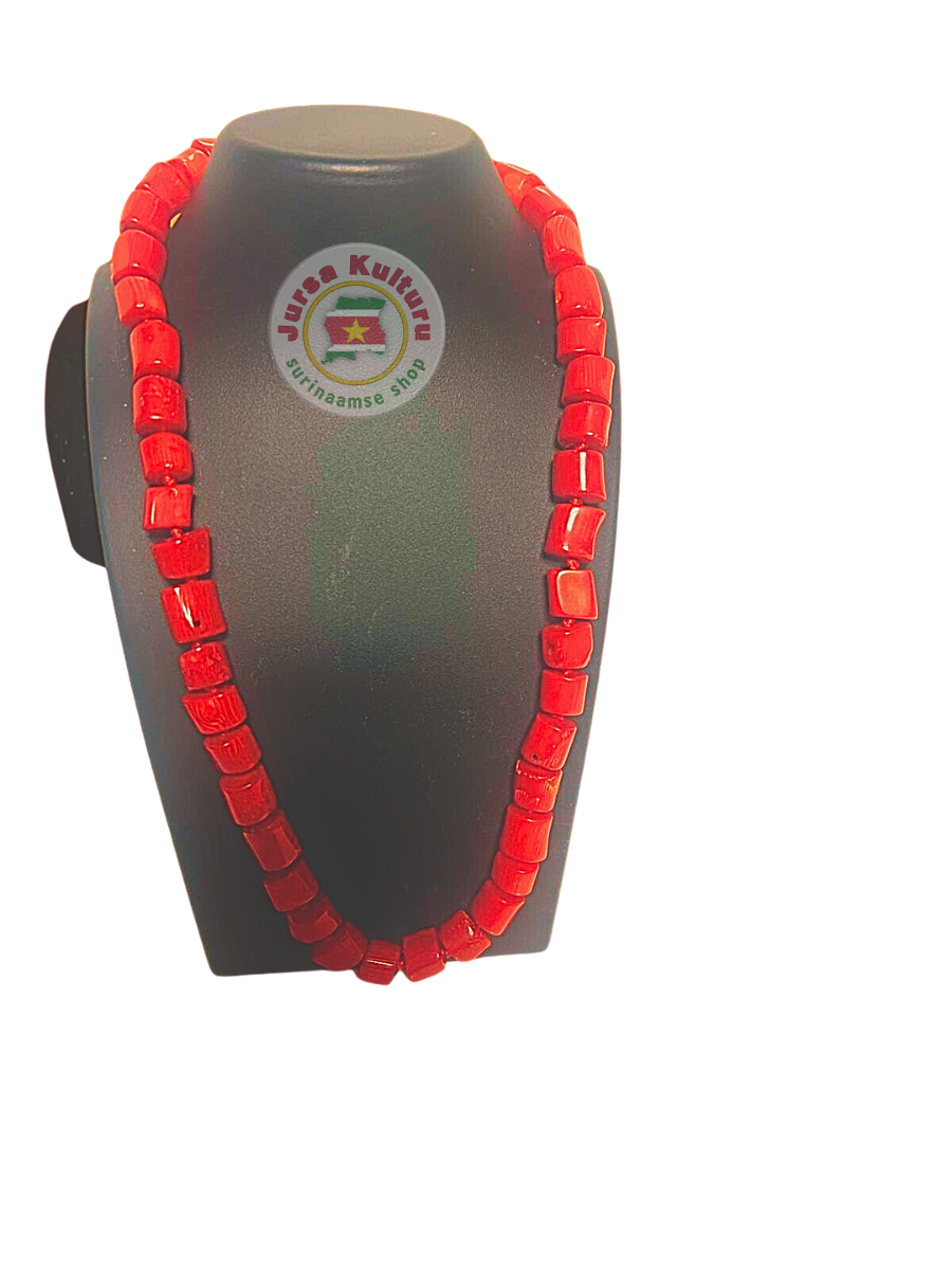 Ketting: Koraal rood