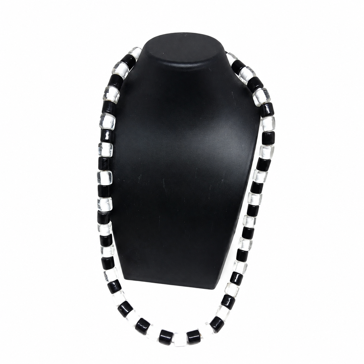 Ketting Kumantie zwart/wit