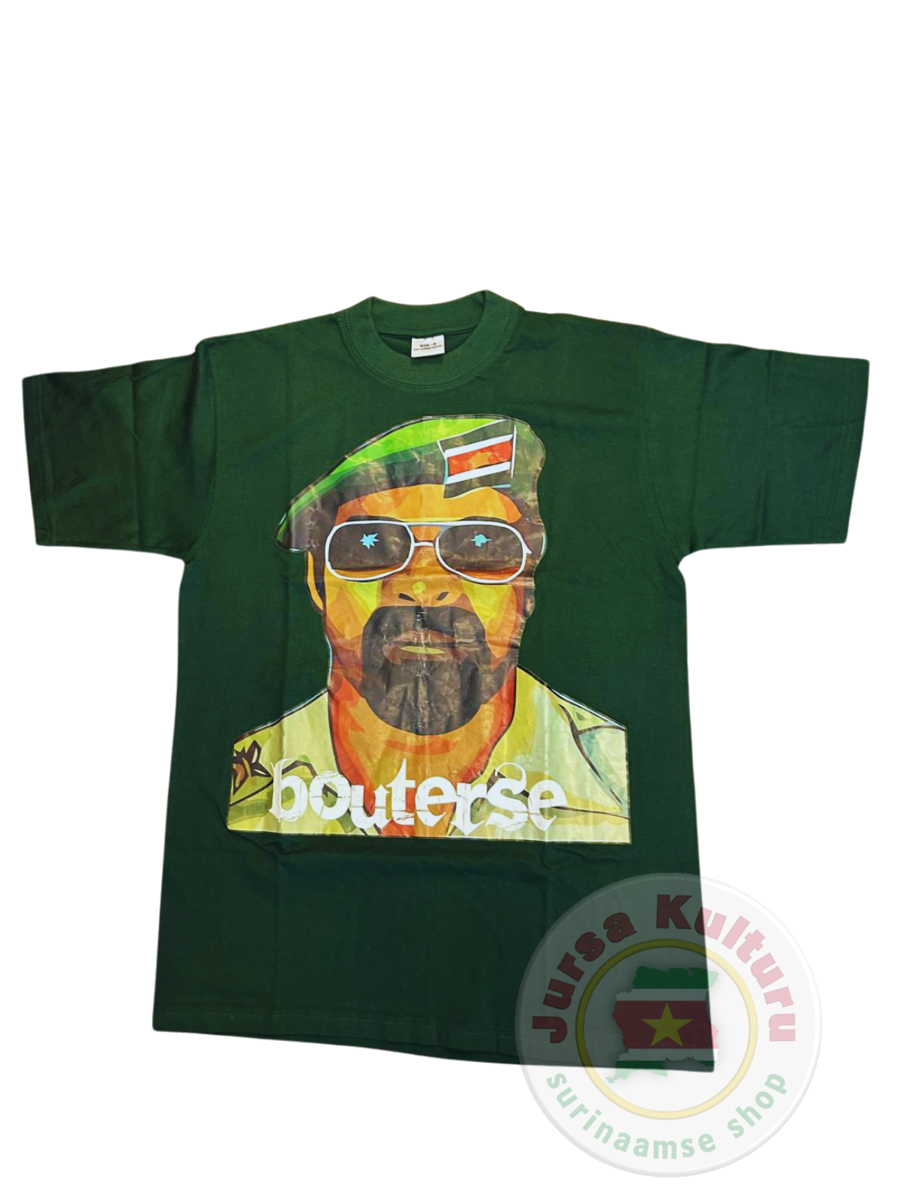 Heren T-shirt Bouta donkergroen