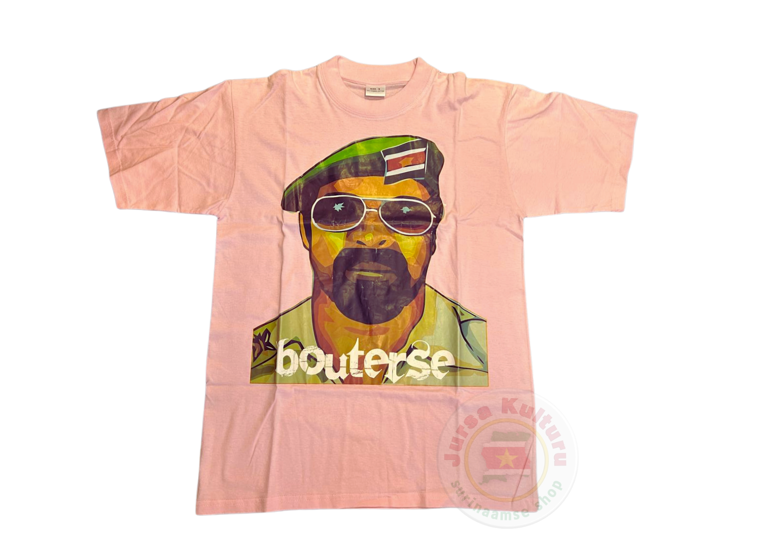 Heren T-shirt Bouta lichtroze