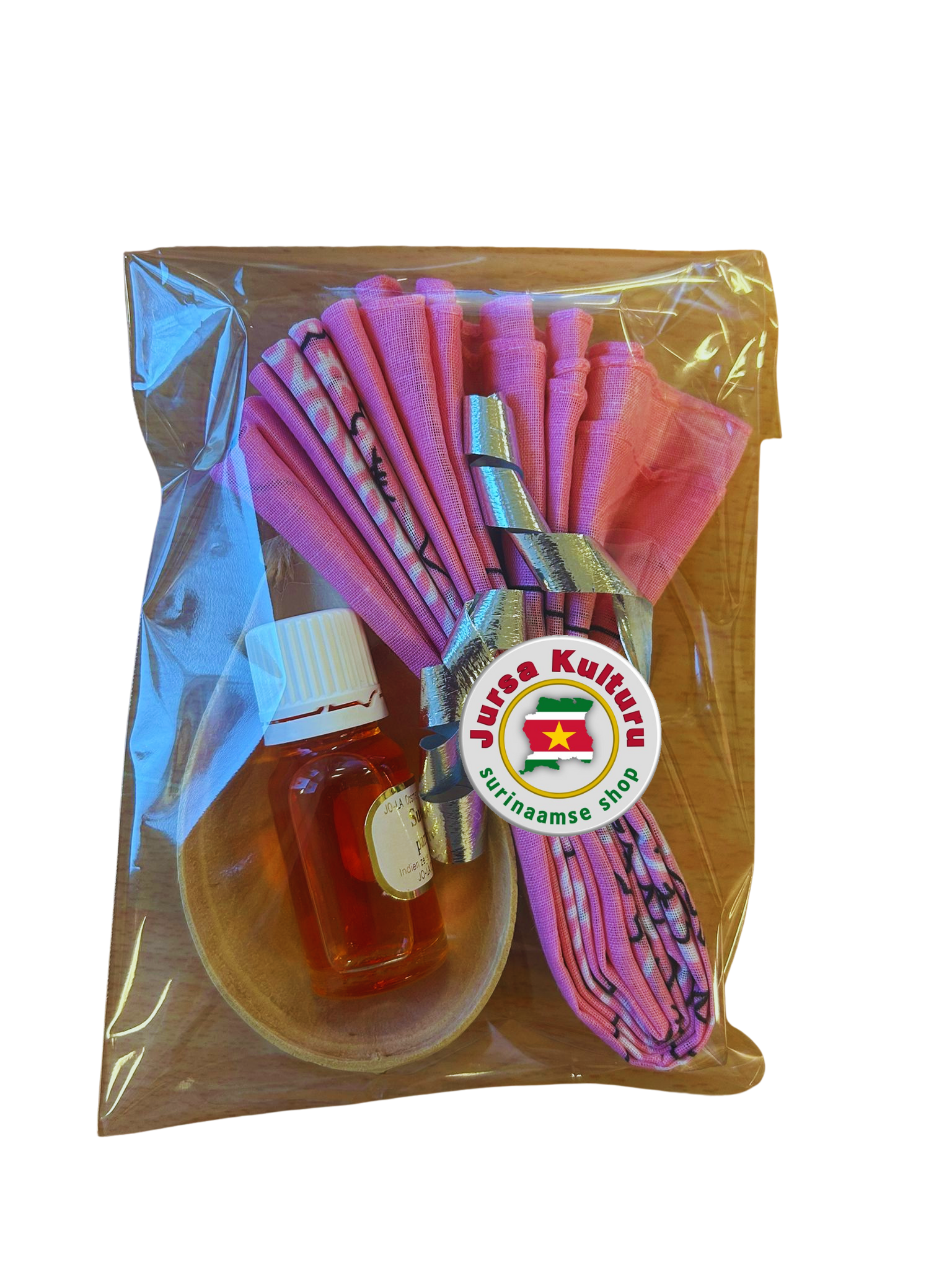 Parfum succes -kalebas -zakdoek -presentje, foto 2