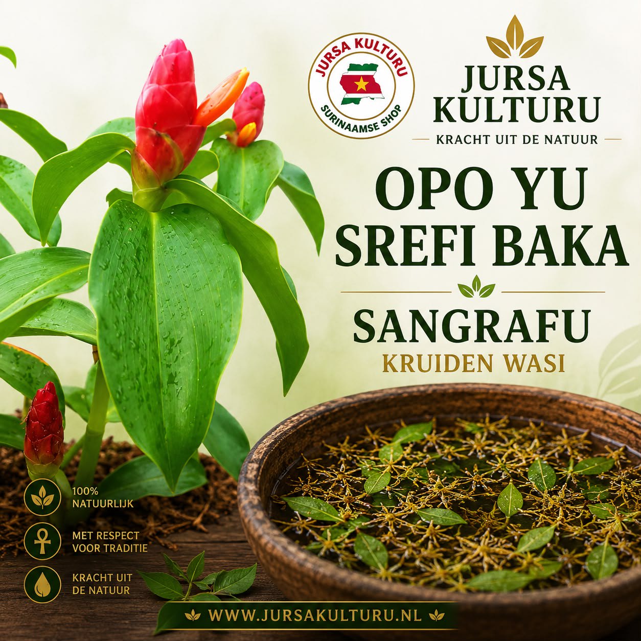 Sangrafu Kruidenwasi-Opo Yu Srefi Baka
