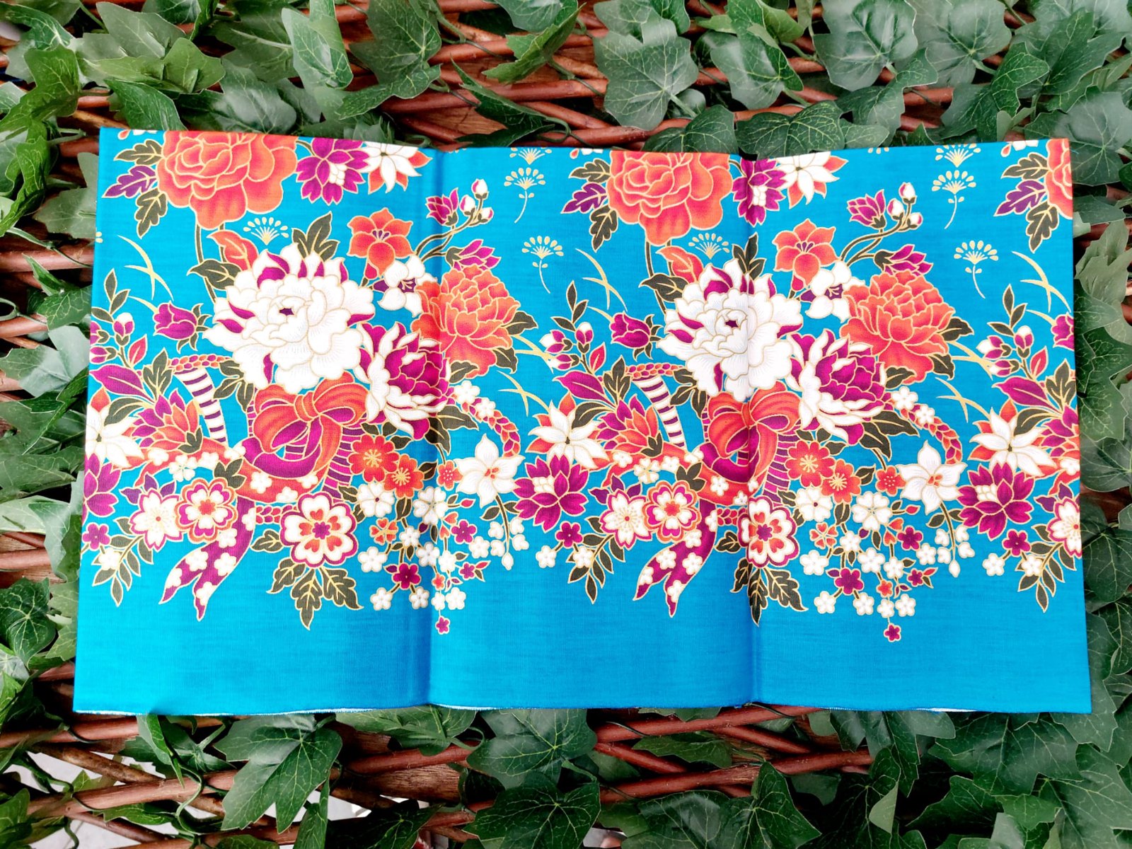 Sarong #Gold Blauw, foto 2
