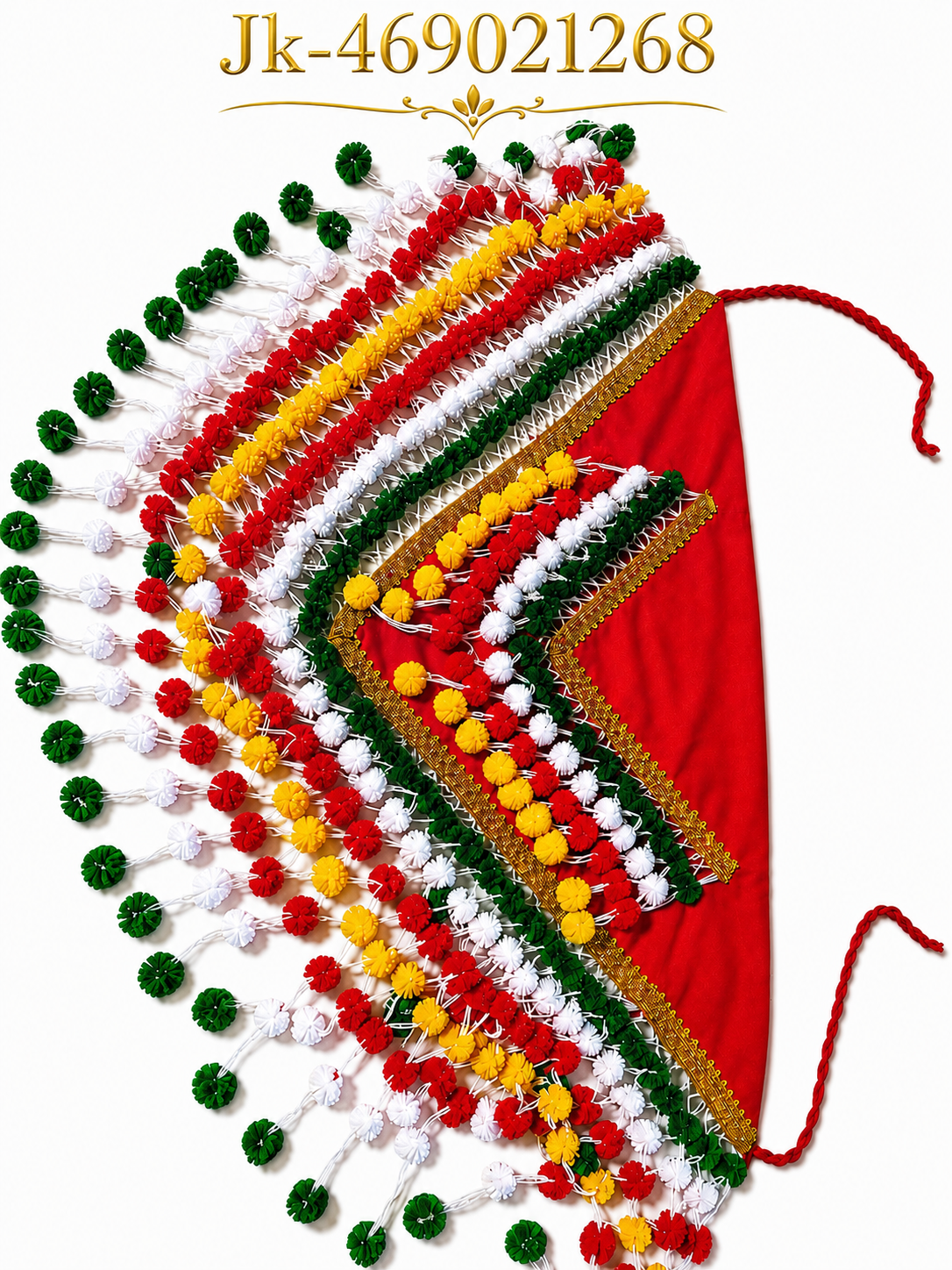 Inheemse Schouderdoek Volwassenen – Surinaamse Vlag Kleuren 🇸🇷, foto 2