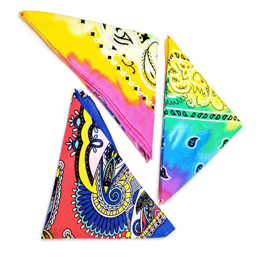 Zakdoeken Multi kleuren - diverse soorten