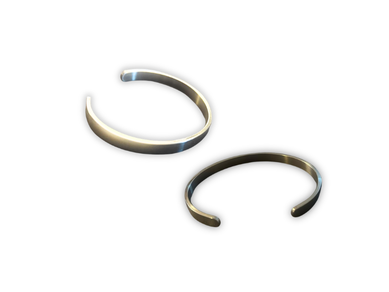 Roestvrijstalen uniseks- Armband
